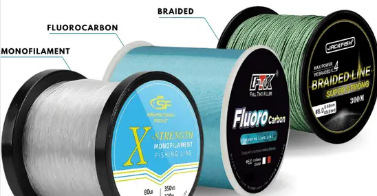 types of fishing lines